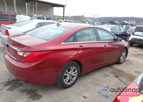 2013 Hyundai Sonata Gls из США, поврежденный, VIN 5NPEB4AC0DH600493